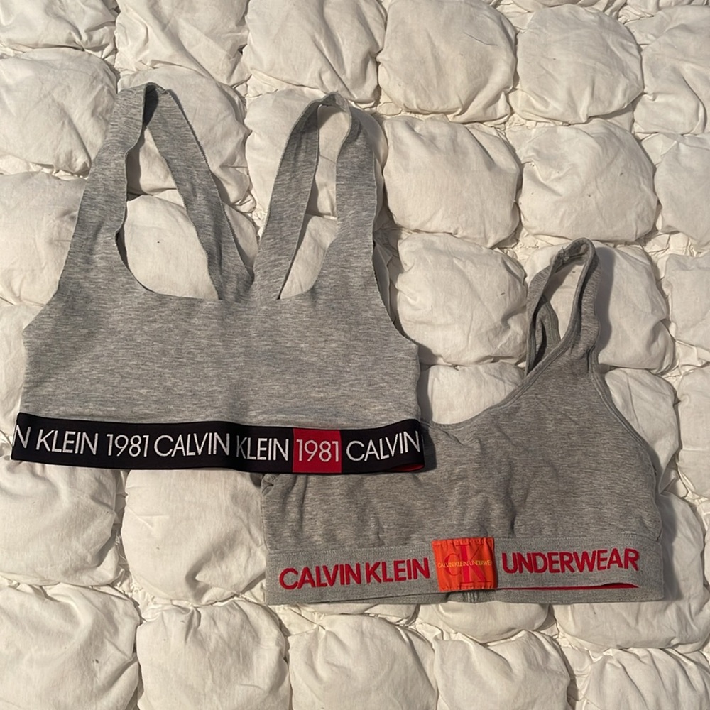 Set of 2 Calvin Klein Bras